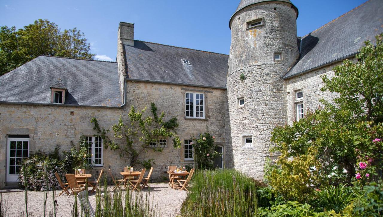 Le Manoir De Juganville Saint-Martin-de-Varreville Exterior foto